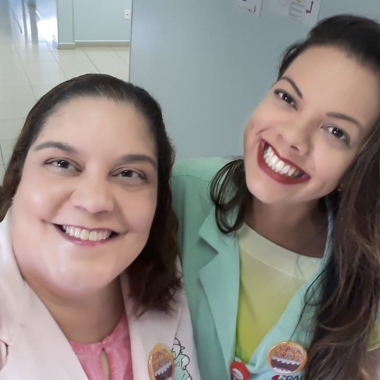 Foto 1 de Para celebrar o dia Internacional da Mulher tivemos palestras e care day no hospital