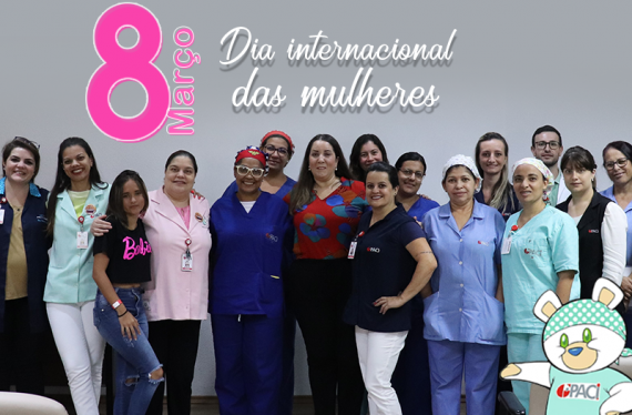 Nosso pequeno agradecimento para mulheres do hospital.