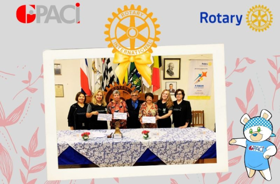 Hospital GPACI, participou da reunião no Rotary Club Boituva.