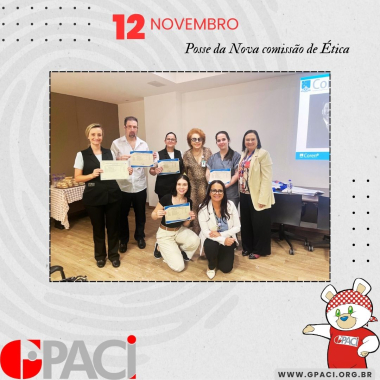 Foto 1 de Posse da nova comissão de ética GPACI